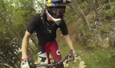 Aaron Chase at Highland Bike park